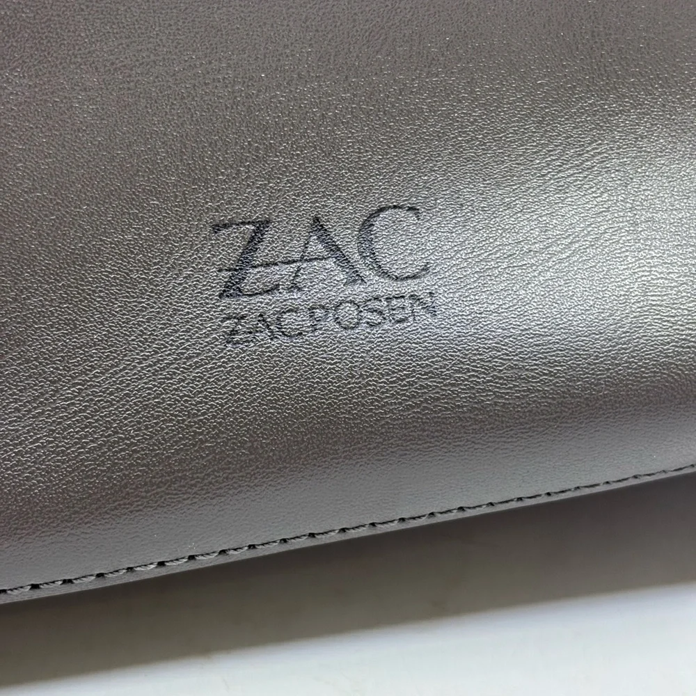 Zac Posen Eartha Folded tote handbag charcoal grey